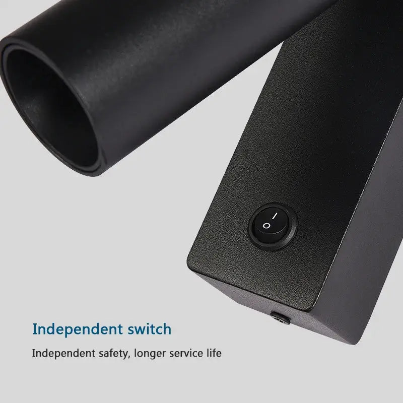 Black Tricolor Wall Spotlight