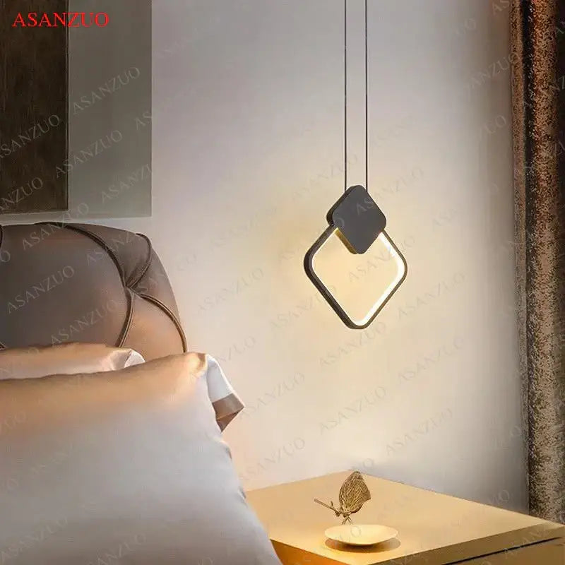White Ring Pendant Lamp