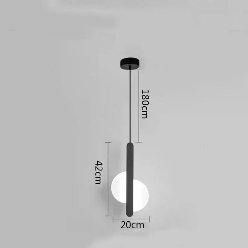 White Ring Pendant Lamp