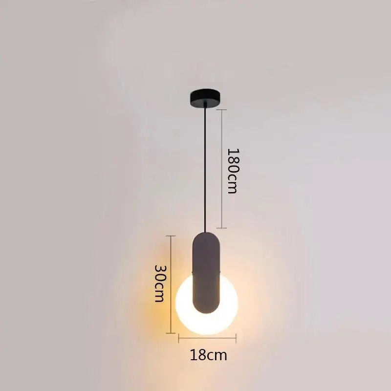 White Ring Pendant Lamp