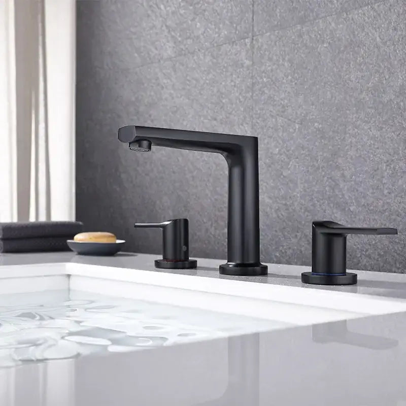 Gold Widespread Basin Faucet