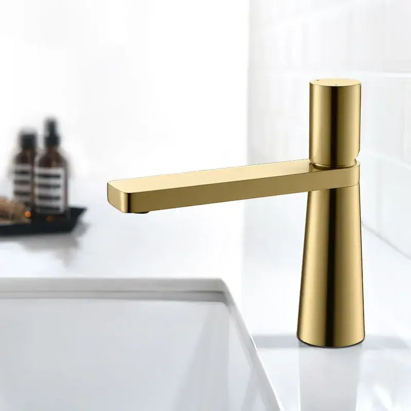 Gold Basin Faucet Mixer Tap