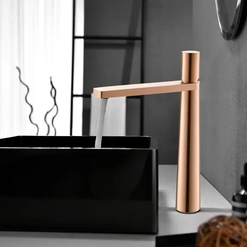 Gold Basin Faucet Mixer Tap
