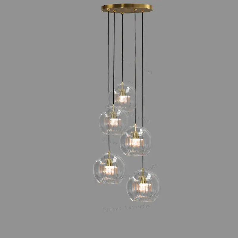 Glass Ball Dining Pendant