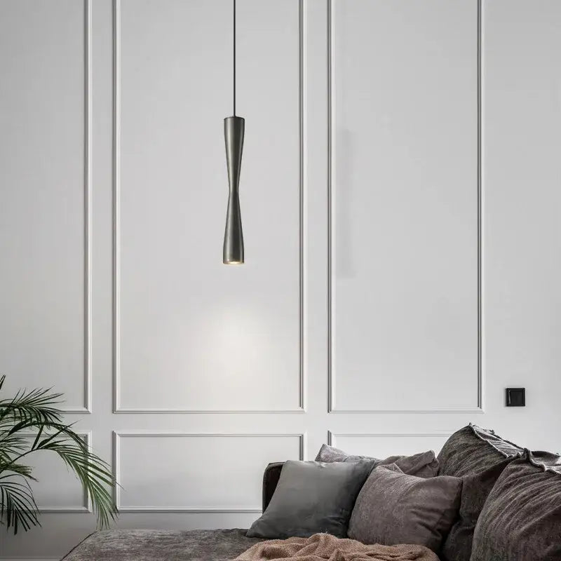 Copper Black Pendant Light
