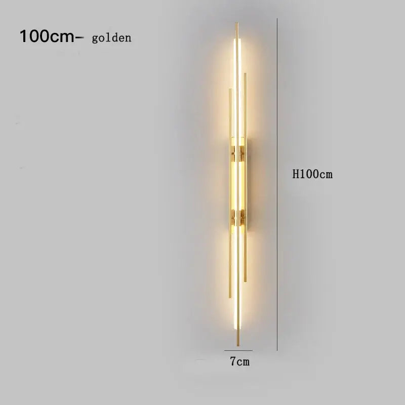 Copper Minimal Wall Lamp