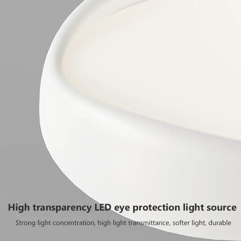 Cream LED Ceiling Light with Tricolor Option