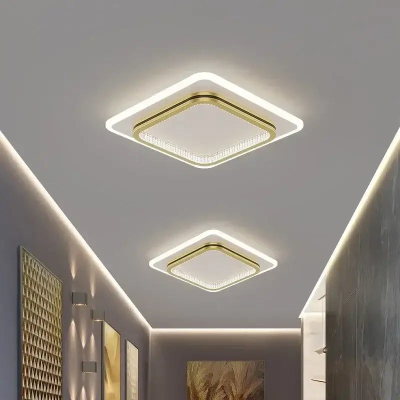 Crystal LED Ceiling Light For Entrance Areas