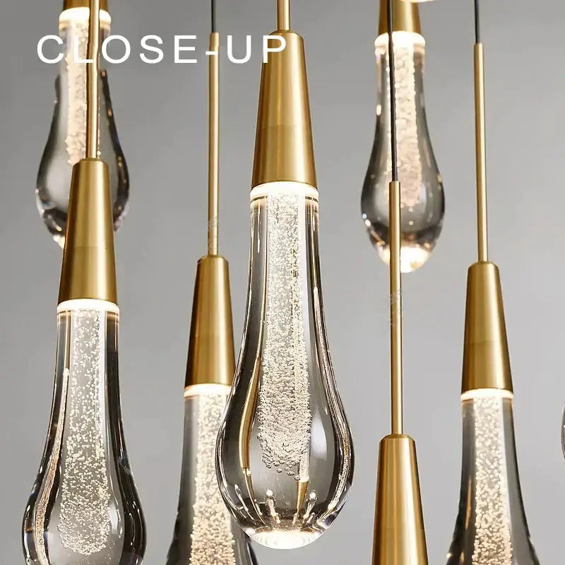Crystal Waterdrop Chandelier