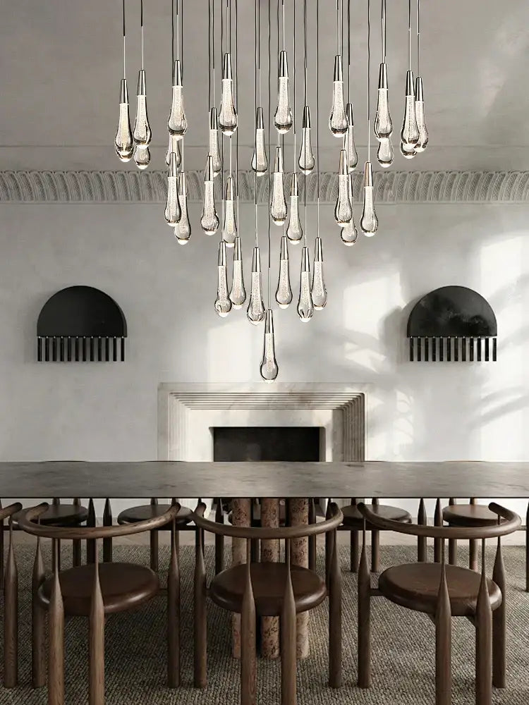 Crystal Waterdrop Chandelier
