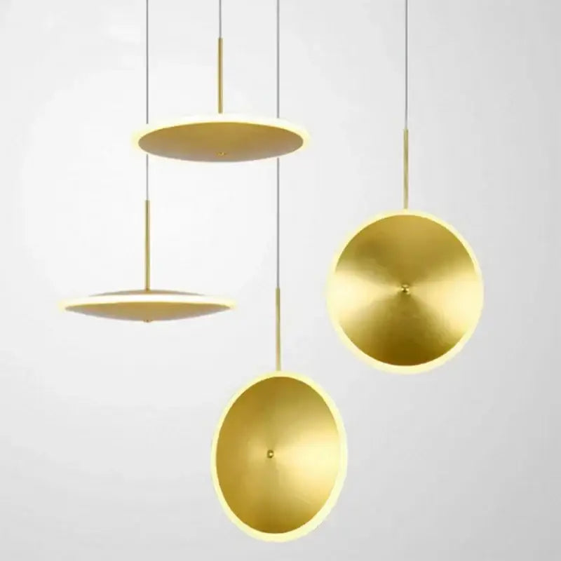 Gold Kitchen LED Pendant