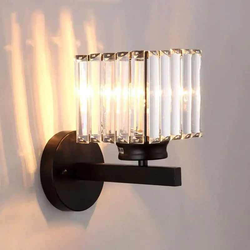 Gold Crystal Wall Lamp