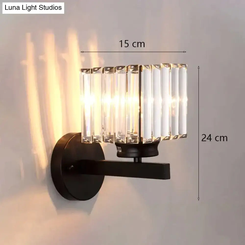 Gold Crystal Wall Lamp