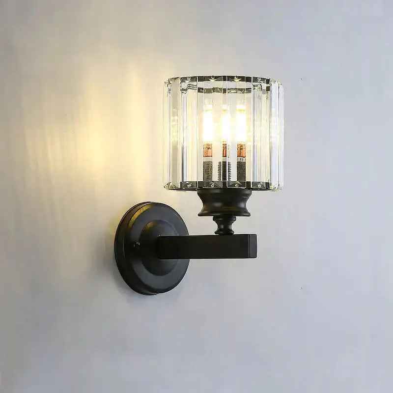 Gold Crystal Wall Lamp