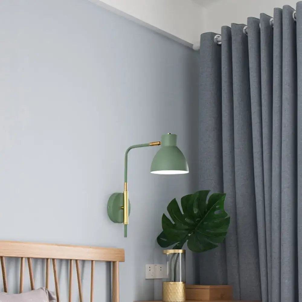 Gold Rod Wall Sconce
