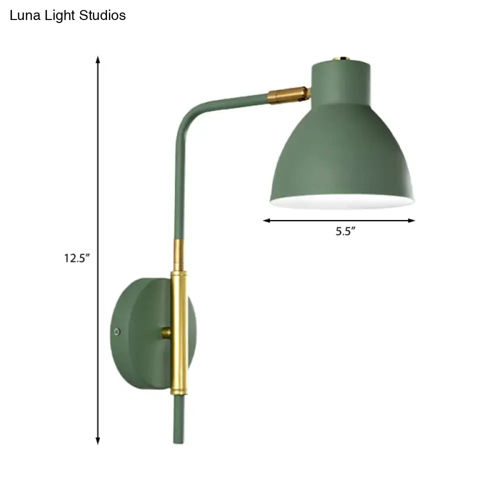 Gold Rod Wall Sconce
