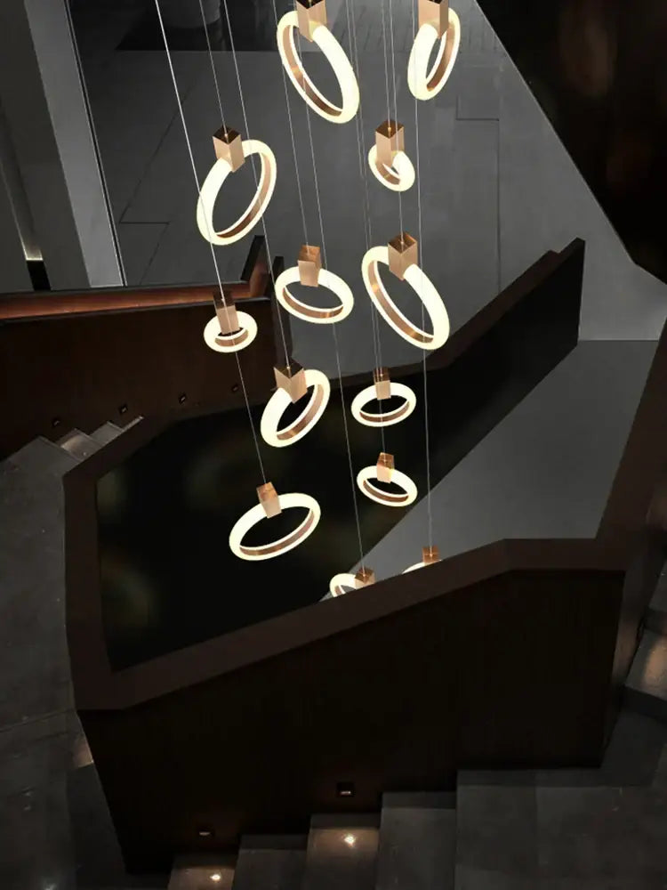 Wooden LED Staircase Lights
