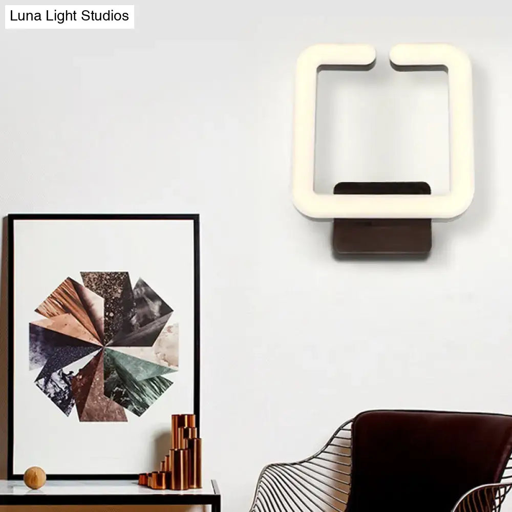 Off-White LED Wall Sconce