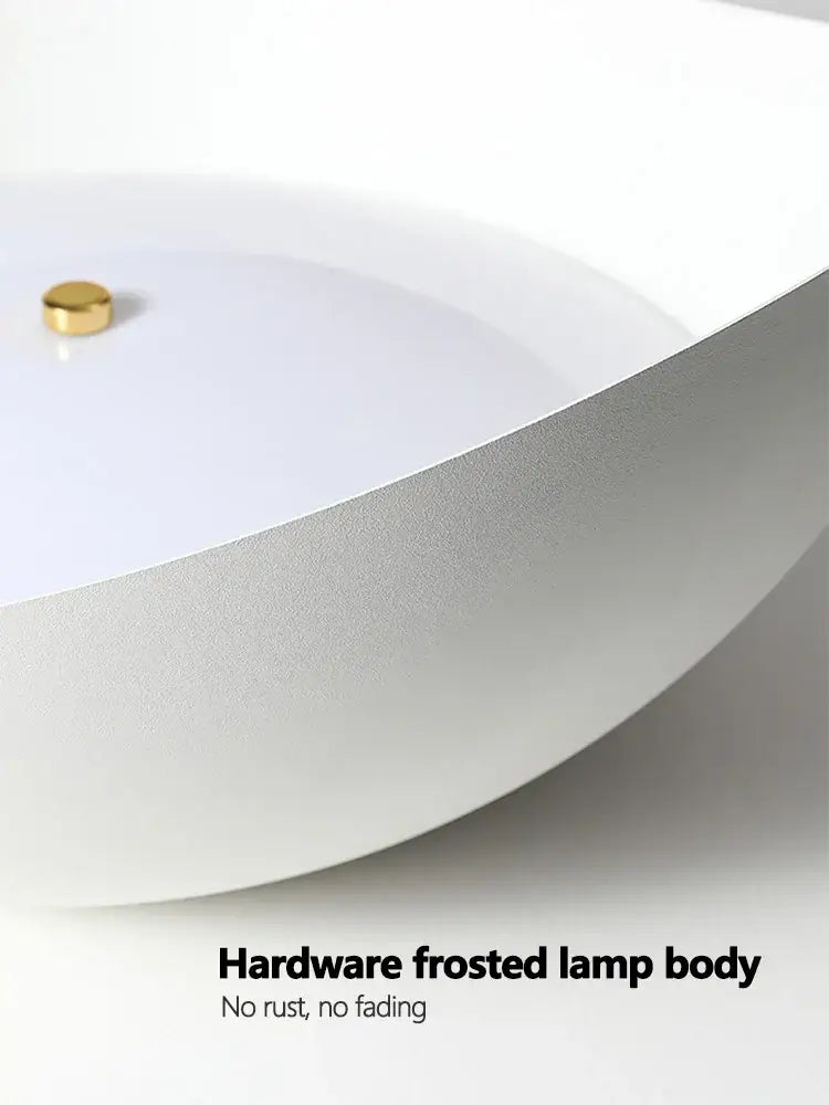 White Ingot Ceiling Lamp