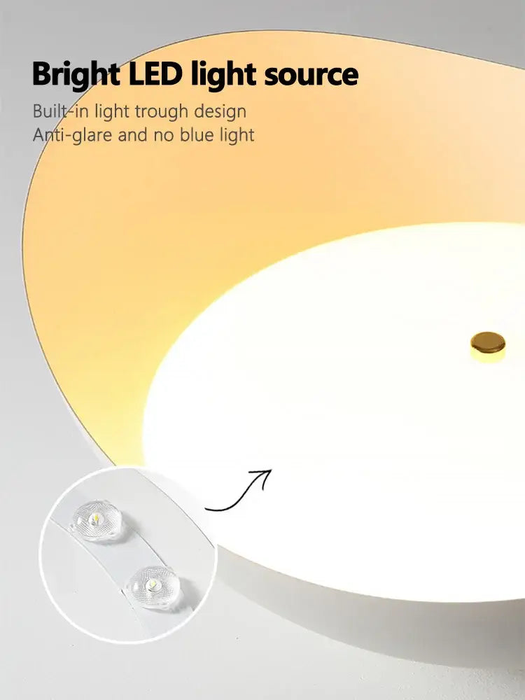 White Ingot Ceiling Lamp