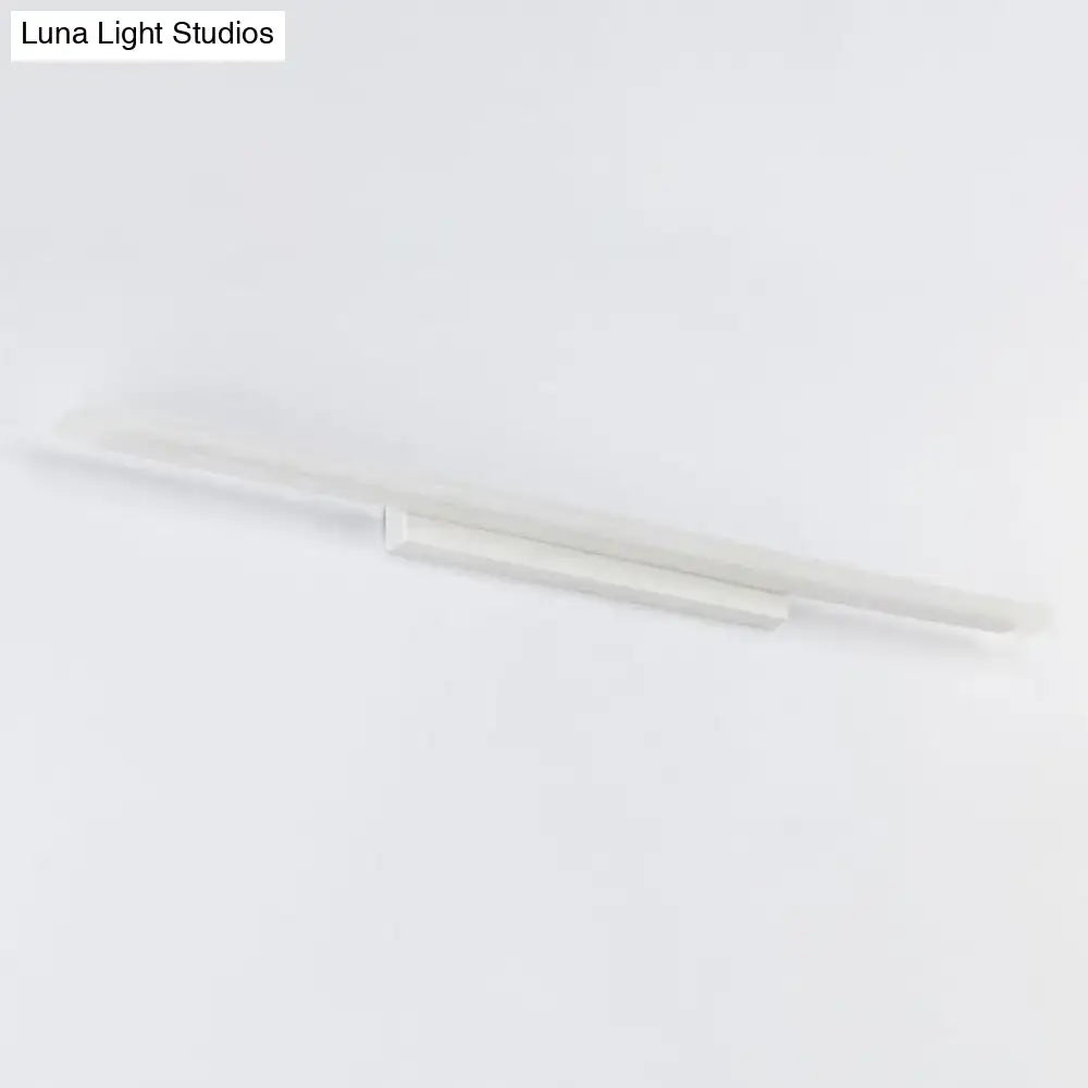 White LED Vanity Sconce
