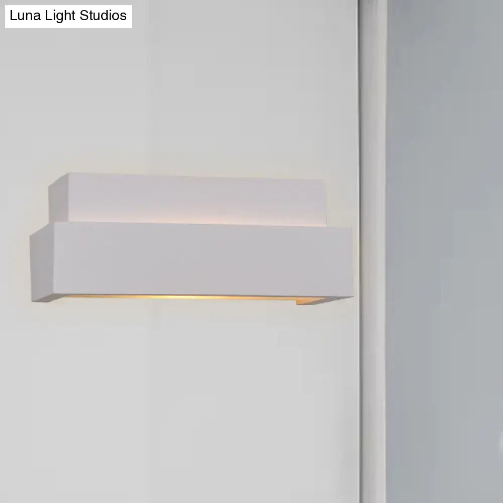 White Rectangular Wall Washer
