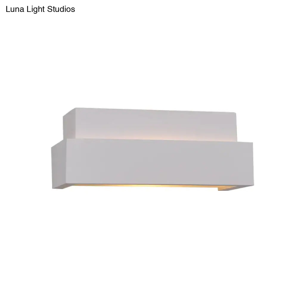 White Rectangular Wall Washer