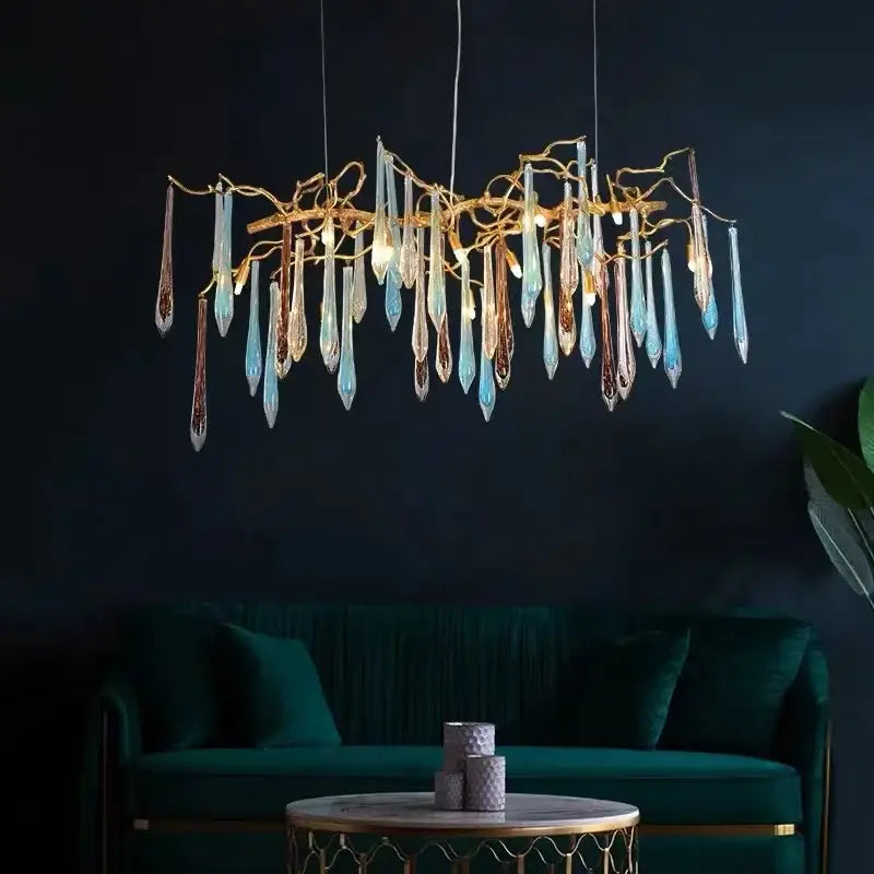 Crystal Bubble Pendant Light