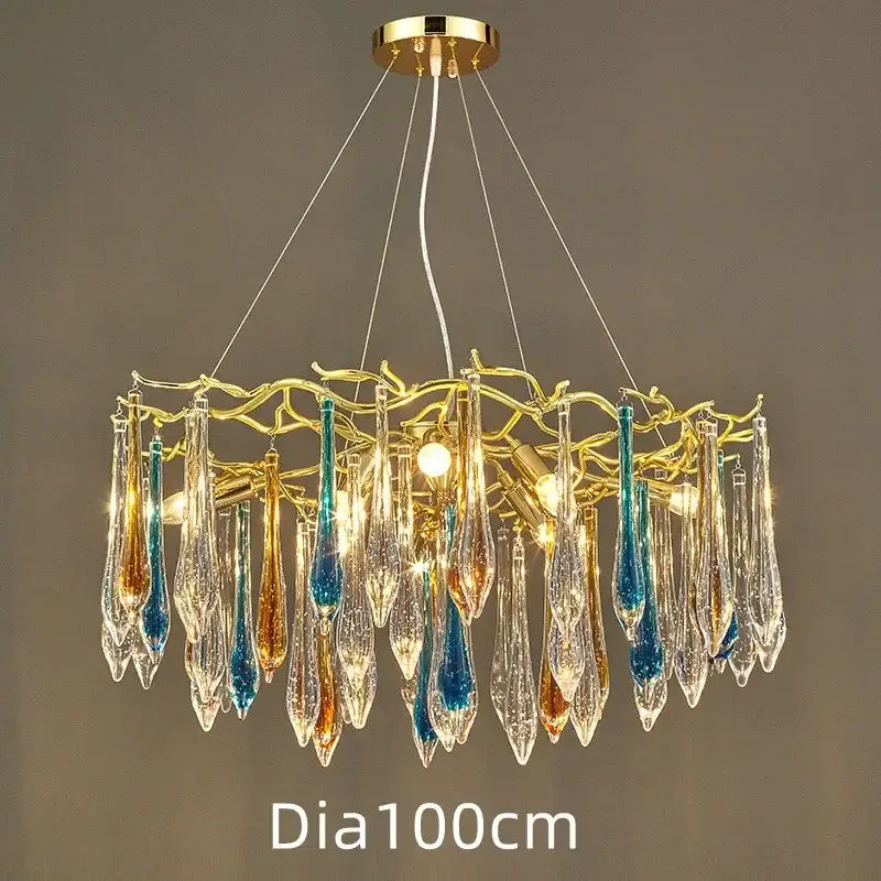 Crystal Bubble Pendant Light