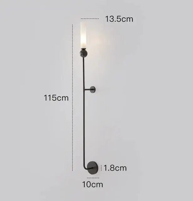 Copper Modern Wall Lamp