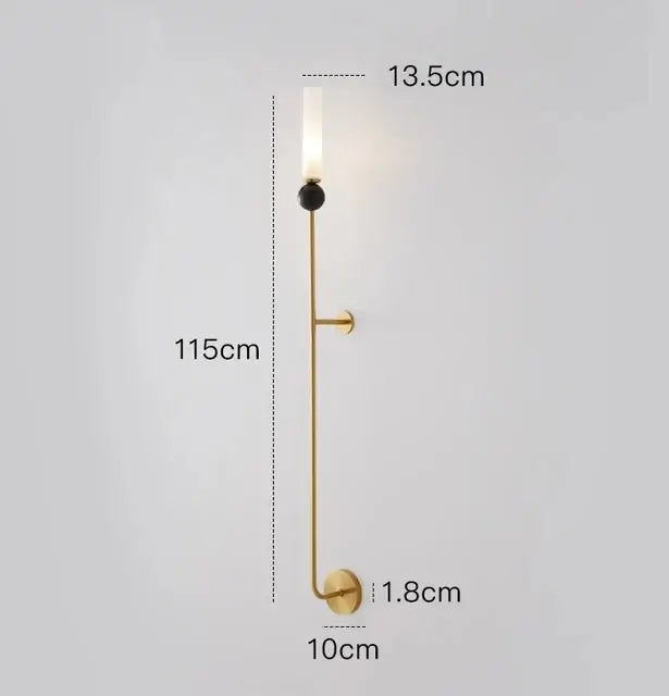 Copper Modern Wall Lamp