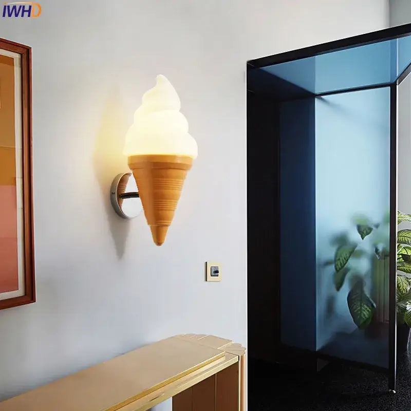 Orange Ice Cream Wall Sconce