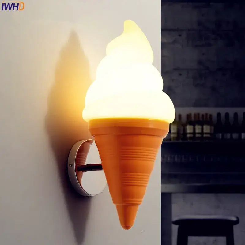 Orange Ice Cream Wall Sconce