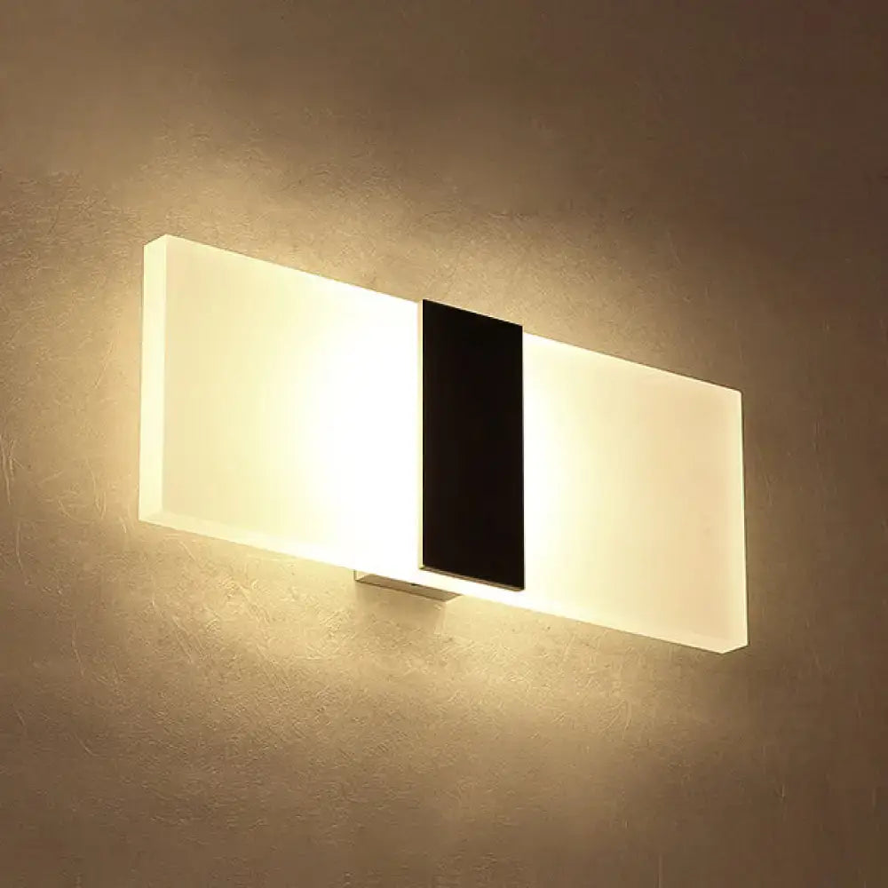 Metal Oval LED Sconce