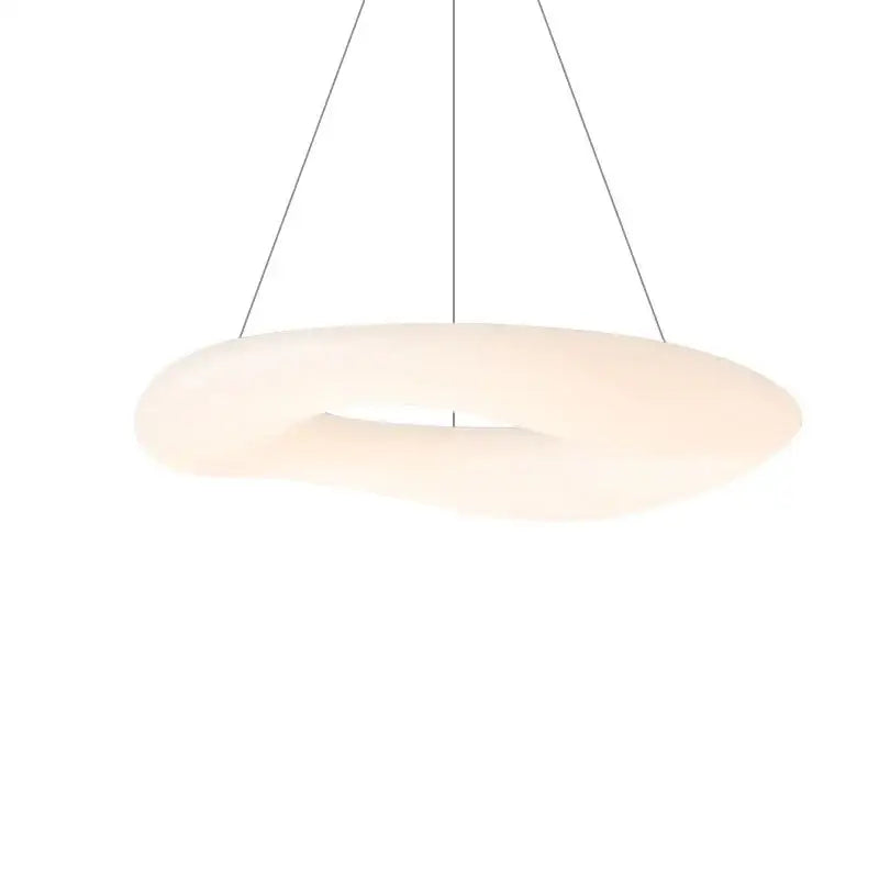 White Cotton Ceiling Chandelier