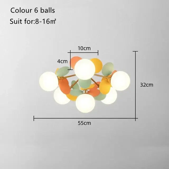 Balloon Ceiling Light Fixture