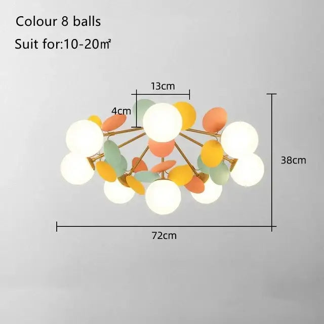 Balloon Ceiling Light Fixture