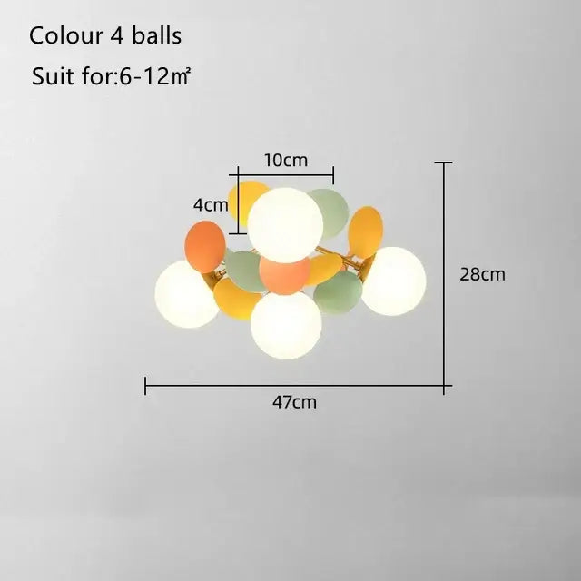 Balloon Ceiling Light Fixture