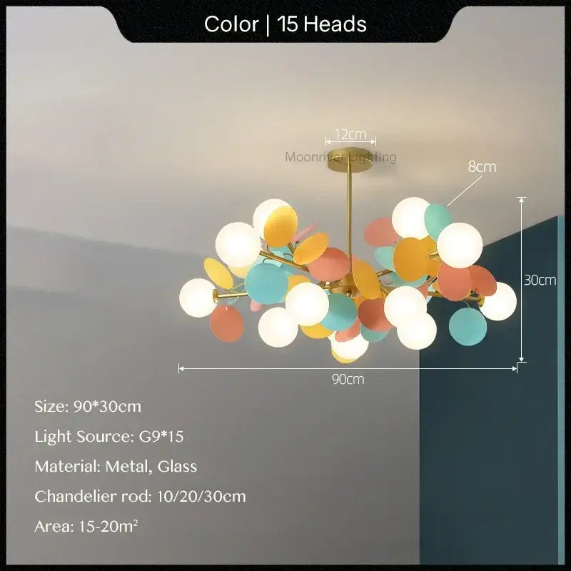White Glass Ceiling Lamp