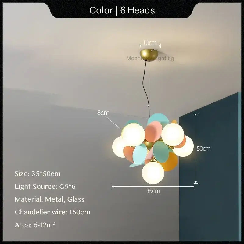 White Glass Ceiling Lamp