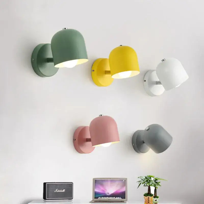 Matte Iron Wall Light