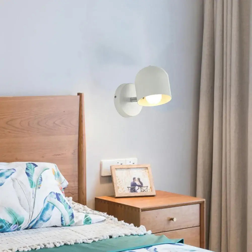 Matte Iron Wall Light