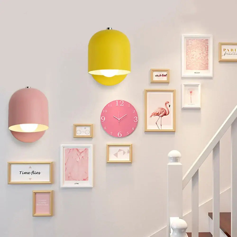 Matte Iron Wall Light