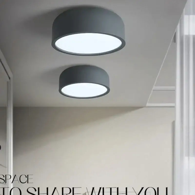 Pink Teal Ceiling Light
