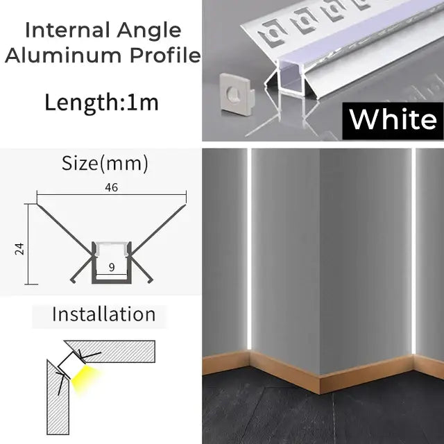 Silver Aluminum Track Light