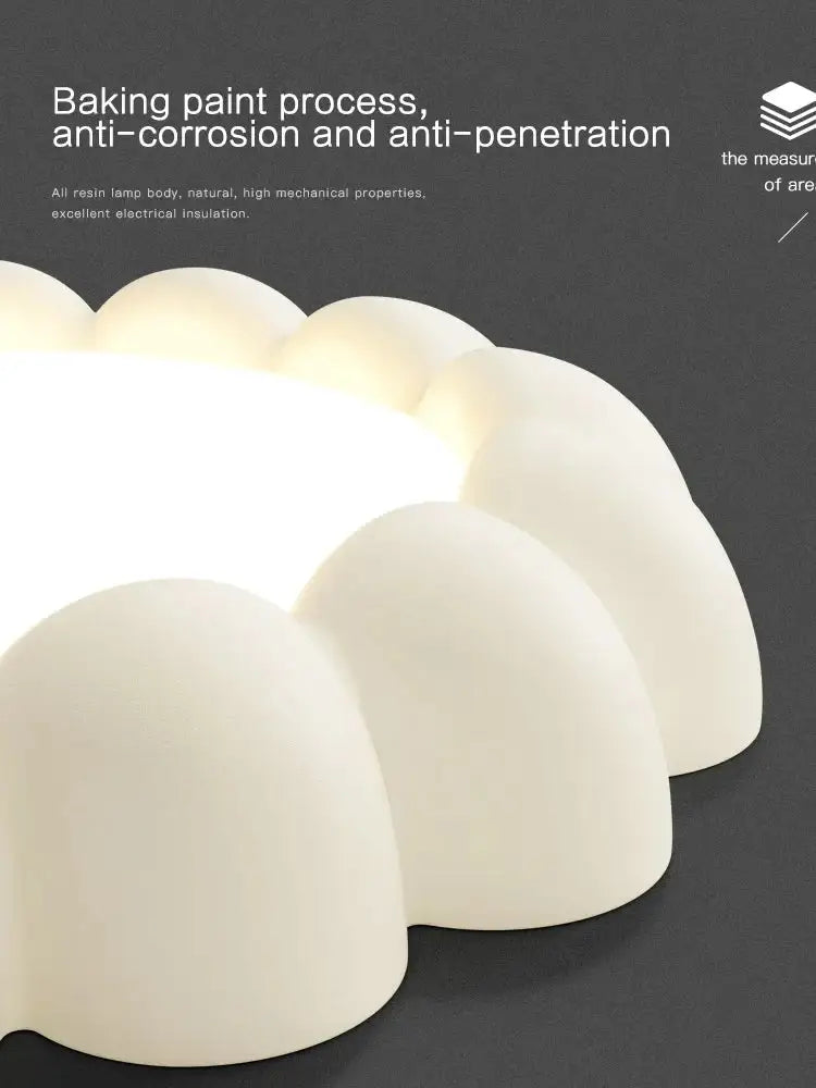Cream Wind Ceiling Light