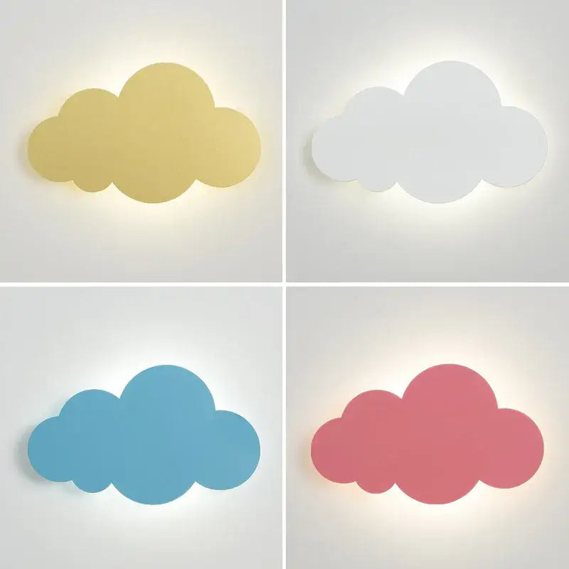 Pink Cloud Wall Light