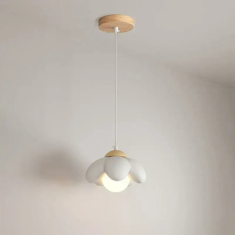 Pink Flower Pendant Light