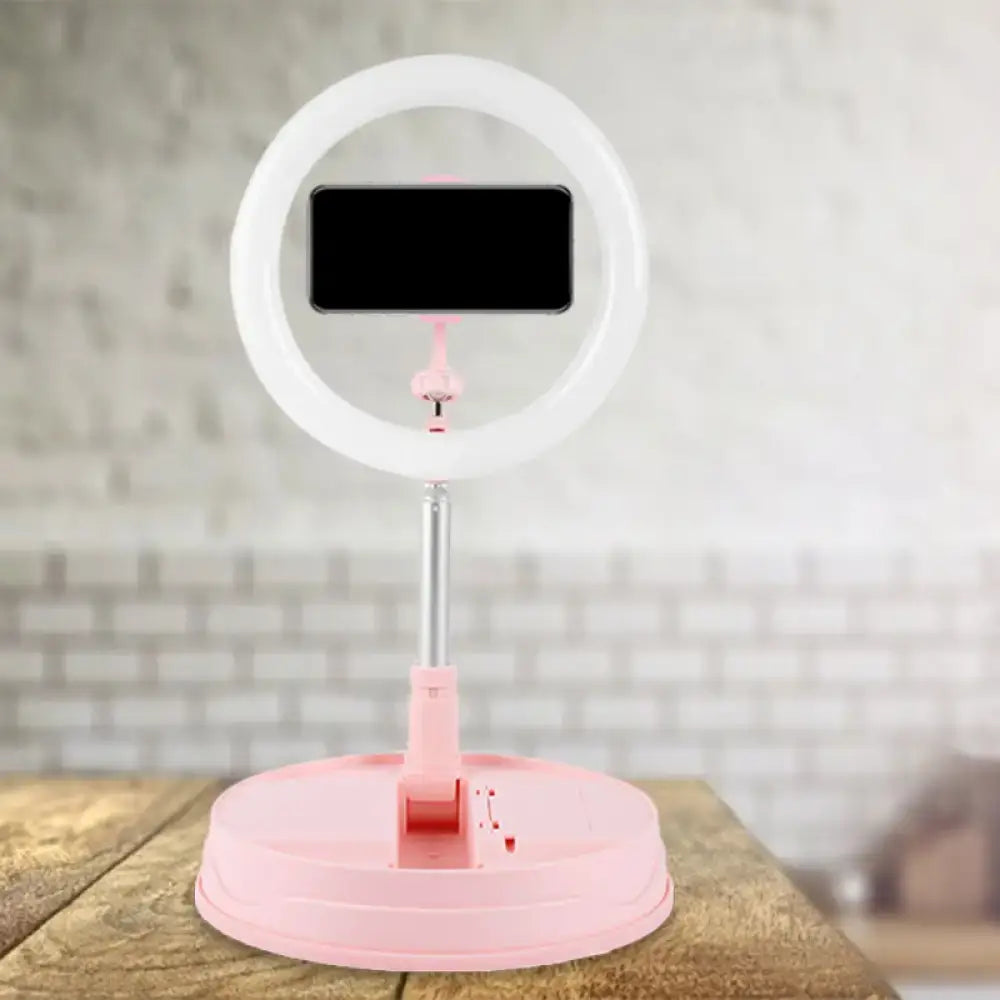 Pink Metallic LED Ring