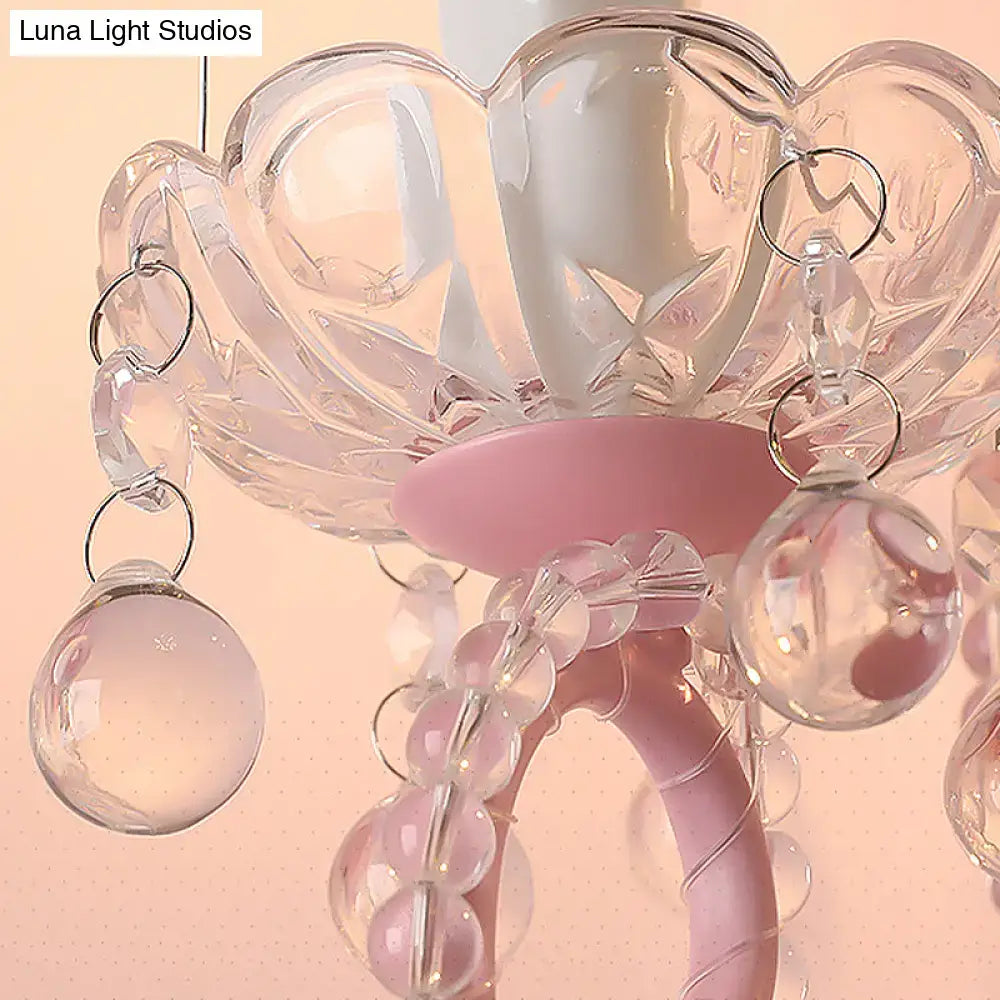 Pink Metallic Wall Sconce